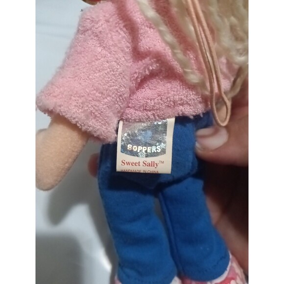 2002 Ty Teenie Beanie Boppers 8" "Sweet Sally" Soft Plush Georgia Doll - Picture 4 of 4